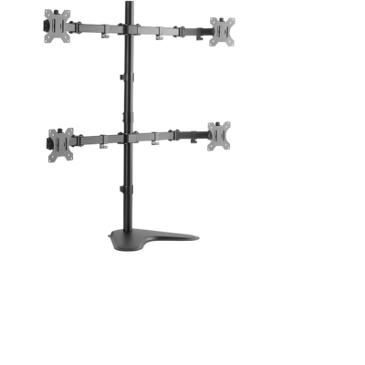 LOGILINK - Quad monitor desk stand,13-32", max. 8 kg