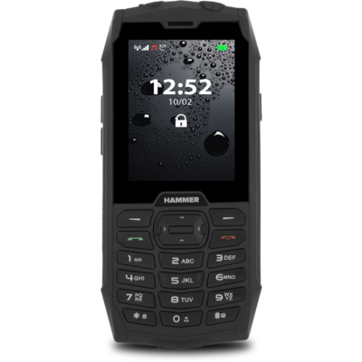 Mobiltelefon, Okostelefon - myPhone HAMMER 4, fekete
