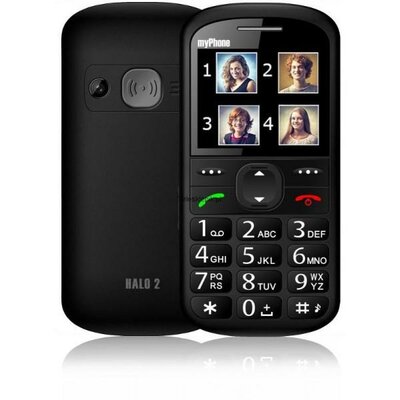 Mobiltelefon, Okostelefon - myPhone Halo 2, fekete