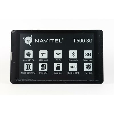 NAVITEL T500 3G 7" Tablet (Lifetime EU Map)