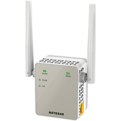Netgear AC1200 WiFi Range hatótáv növelő - 802.11ac, 1PT, Wall-plug Ext. Ant (EX6120)