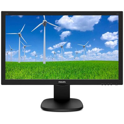 Monitor Philips 243S5LHMB/00, 23,6", D-Sub/HDMI, speakers