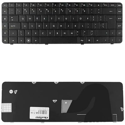 Qoltec notebook billentyűzet, HP CQ62 CQ56 fekete