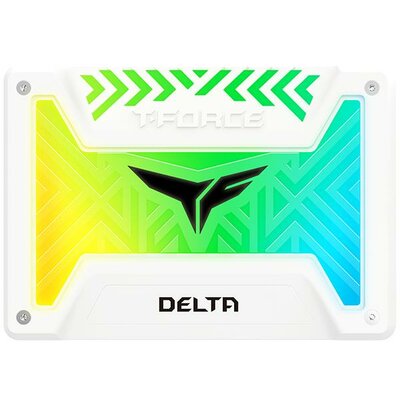 SSD - Team Group T-Force Delta RGB 250GB 2.5", SATA III, 560/500 MB/s, White