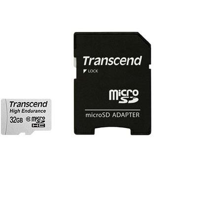 Transcend microSDXC memóriakártya, 32 GB, Class 10, 21 MB/s / 20 MB/s