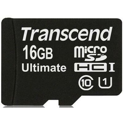 Memóriakártya Transcend memory card Micro SDHC 16GB UHS-I 600x