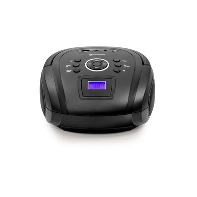 Hordozható rádió, MP3 lejátszó - Vakoss PF-6538K / Bluetooth/ FM/ USB/ Micro SD/ LCD kijelző, fekete