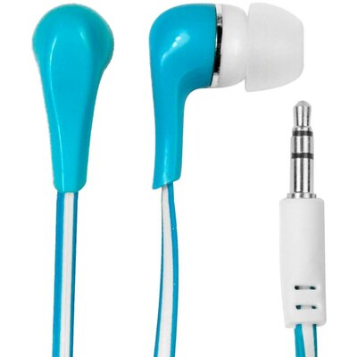 MSONIC sztereó fülhallgató, szilikon MH132EB kék