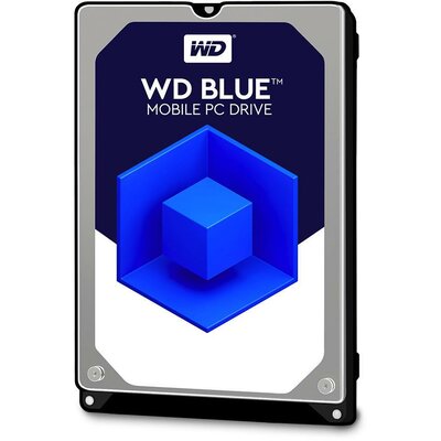 Belső merevlemez, HDD - WD Blue, 2.5", 2TB, SATA/600, 5400RPM, 128MB cache