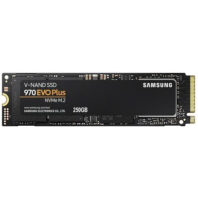 SSD - Külső merevlemez Samsung 970 EVO Plus, 250GB, M.2 PCIe x4, 3500/2300 MB/s