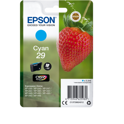Epson Singlepack Cyan 29 Claria Home Tintapatron 3,2 ml