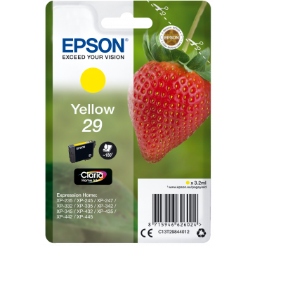 Epson Singlepack sárga 29 Claria Home Tintapatron 3,2 ml