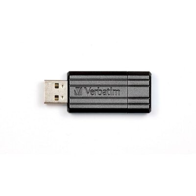 Verbatim USB DRIVE 2.0 PINSTRIPE 32GB fekete MIN. READ 10MB/SEC MIN. WRITE 4MB/SE
