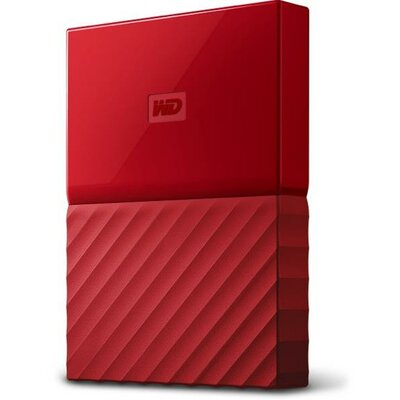 Külső merevlemez, HDD - WD My Passport 2.5" 4TB USB 3.0 Red