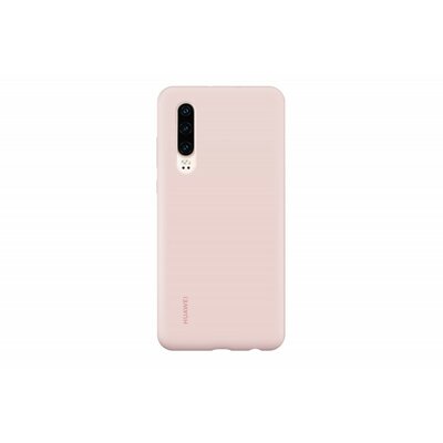 Huawei P30 szilikon hátlap, Rózsaszín