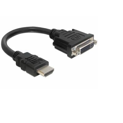 Delock adapter, HDMI (M) -> DVI-D (F) (24+1)