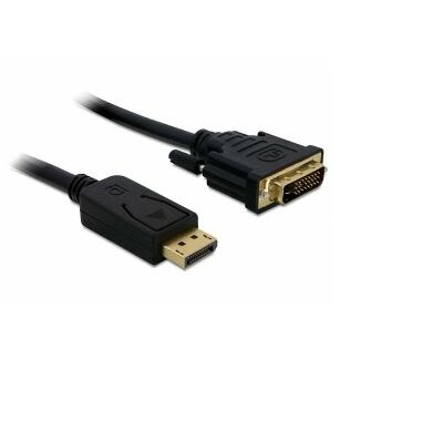 Delock kábel, DisplayPort-> DVI 24+1 M/M, 1m