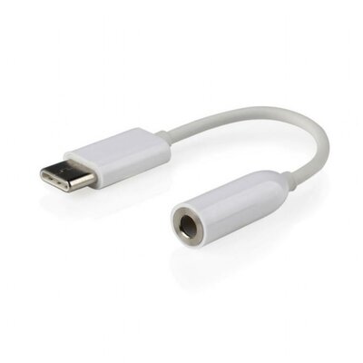 Gembird Audio Adapter USB-C -> sztereó Jack 3.5m, fehér