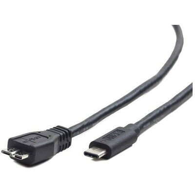 Gembird USB 3.0 kábel to type-C (BM/CM), 1m, fekete