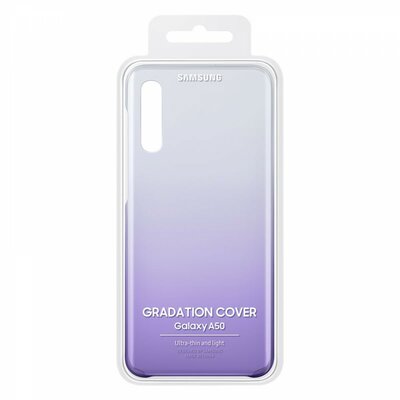 Samsung Galaxy A50 gradation cover hátlapvédő gyári telefontok, Ibolya