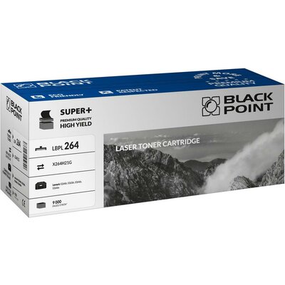 Toner Black Point LBPL264 | fekete | 9000 pp | Lexmark | X264H21G
