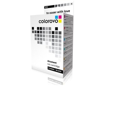 COLOROVO 339-BK | Black | 30 ml | HP 339 (C8767EE) tintapatron (felújított)