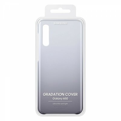 Samsung Galaxy A50 gradation cover hátlapvédő gyári telefontok, Fekete