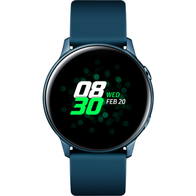 Samsung Galaxy Watch Active (SM-R500NZGA) okosóra (szilikon csuklópánt), zöld