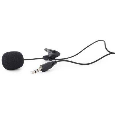 Gembird Clip-on 3.5 mm Mikrofon, black