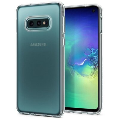 SPIGEN LIQUID CRYSTAL hátlapvédő telefontok gumi / szilikon (közepesen ütésálló, légpárnás sarok) Átlátszó [Samsung Galaxy S10e (SM-G970)]