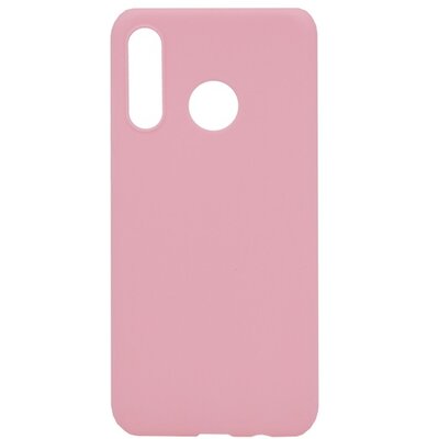 Hátlapvédő telefontok gumi / szilikon (matt) Rózsaszín [Huawei P30 Lite (Nova 4e)]