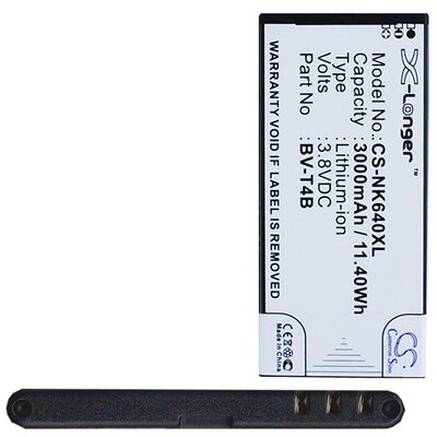CAMERON SINO CS-NK640XL utángyártott akkumulátor 3000 mAh LI-ION (BV-T4B kompatibilis) [Microsoft Lumia 640 XL]