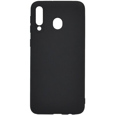 Hátlapvédő telefontok gumi / szilikon (matt) Fekete [Samsung Galaxy M30 (SM-M305F)]