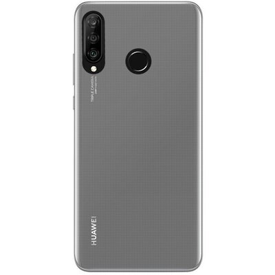 Hátlapvédő telefontok gumi / szilikon (ultravékony) Átlátszó [Huawei P30 Lite (Nova 4e)]
