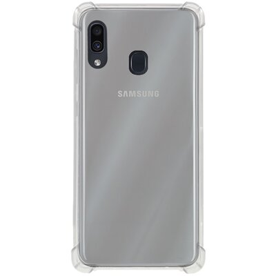 ROAR ARMOR műanyag hátlapvédő telefontok (szilikon keret, közepesen ütésálló, légpárnás sarok) Átlátszó [Samsung Galaxy A30 (SM-A305F)]