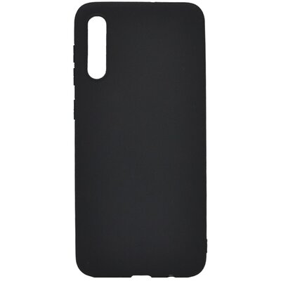 Hátlapvédő telefontok gumi / szilikon (matt) Fekete [Samsung Galaxy A50 (SM-A505F)]