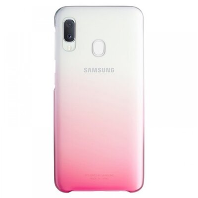 SAMSUNG EF-AA202CPE Műanyag Hátlapvédő telefontok (színátmenet) Rózsaszín [Samsung Galaxy A20e (SM-A202F)]