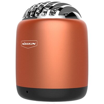 NILLKIN BULLET BLUETOOTH hordozható hangszóró (v4.2, Type-C csatlakozó, mikrofon, 500 mAh belső akkumulátor), narancssárga
