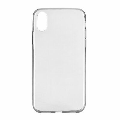 Szilikon hátlapvédő telefontok ultravékony 0,5mm, átlátszó - Apple iPhone XS ( 5,8" )