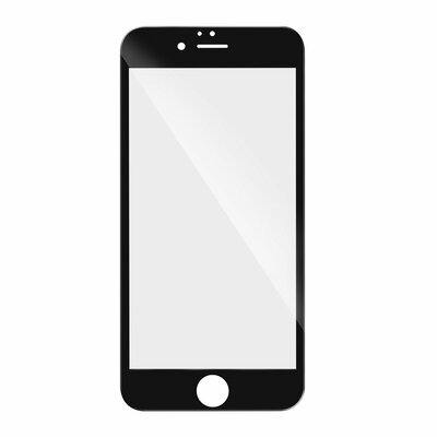 5D Full Glue ultravékony, kerekített éleket is lefedő kijelzővédő üvegfólia - Apple iPhone XR 6,1", fekete