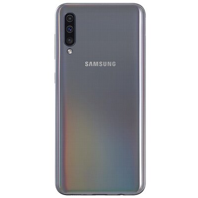 Hátlapvédő telefontok gumi / szilikon (ultravékony) Átlátszó [Samsung Galaxy A50 (SM-A505F)]