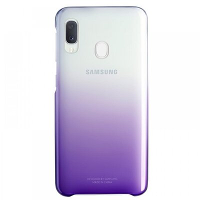 SAMSUNG EF-AA202CVE Műanyag Hátlapvédő telefontok (színátmenet) Lila [Samsung Galaxy A20e (SM-A202F)]