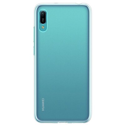 Hátlapvédő telefontok gumi / szilikon (ultravékony) Átlátszó [Huawei Y6 2019 (Y6 Prime 2019)]