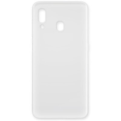 BLAUTEL USGA2T 4-OK hátlapvédő telefontok gumi / szilikon (ultravékony) Átlátszó [Samsung Galaxy A20 (SM-A205F)]