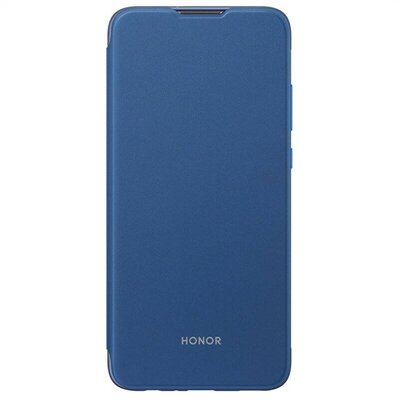 HUAWEI 51993099 gyári Telefontok álló, bőr hatású (flip, oldalra nyíló) Kék [Honor 10i (Honor 20 lite)]