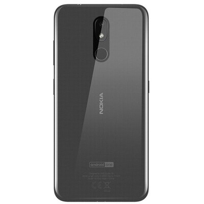 Szilikon hátlapvédő telefontok (ultravékony) Átlátszó [Nokia 3.2]