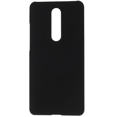 Műanyag hátlapvédő telefontok (gumírozott) Fekete [Xiaomi Mi 9T (Mi 9T Pro)]