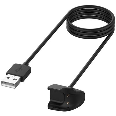 Töltőkábel (USB, 100 cm) FEKETE - Samsung Galaxy Fit-e R375