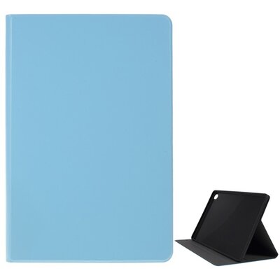 Tablet védőtok álló, bőr (FLIP, oldalra nyíló, asztali tartó funkció), Világoskék [Huawei MediaPad M6 10.8 LTE, Huawei MediaPad M6 10.8 WIFI]