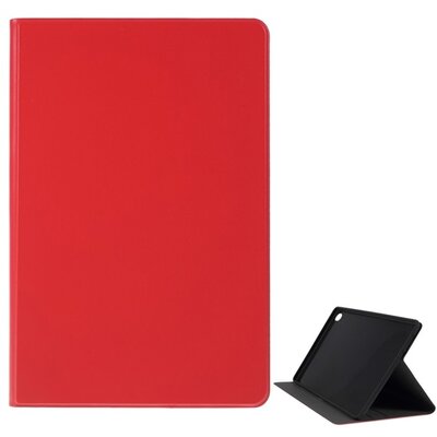 Tablet védőtok álló, bőr (FLIP, oldalra nyíló, asztali tartó funkció) PIROS [Huawei MediaPad M6 10.8 LTE, Huawei MediaPad M6 10.8 WIFI]
